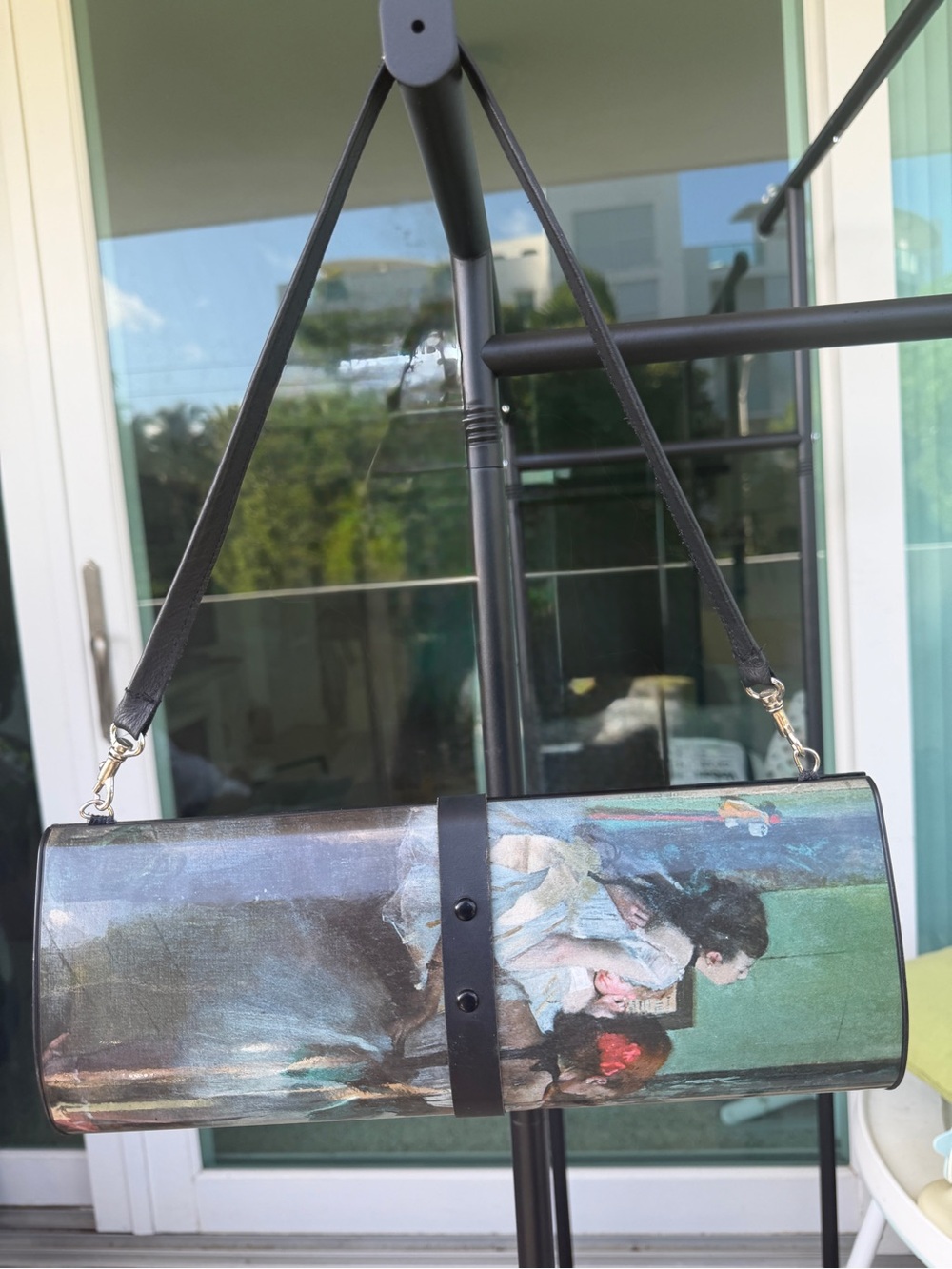 Vintage Breeke USA Edgar Degas The Dance Class 1874 Magazine Clutch Purse
